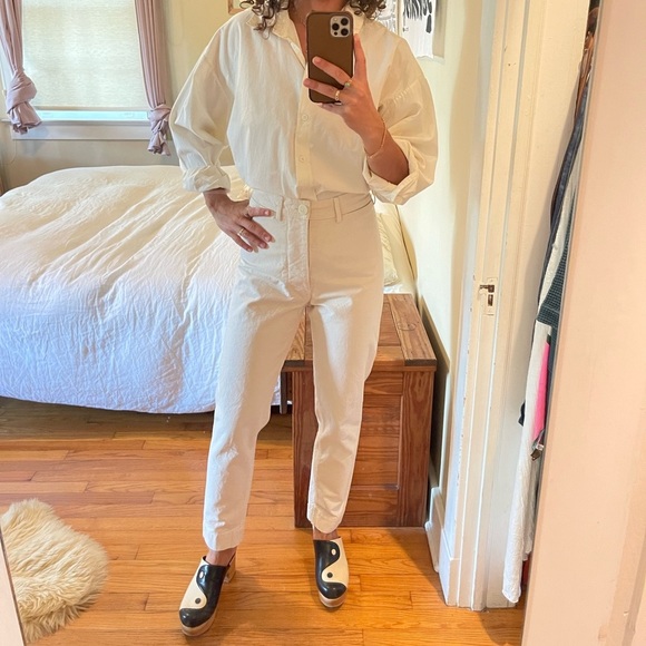 Jesse Kamm Cream Pants